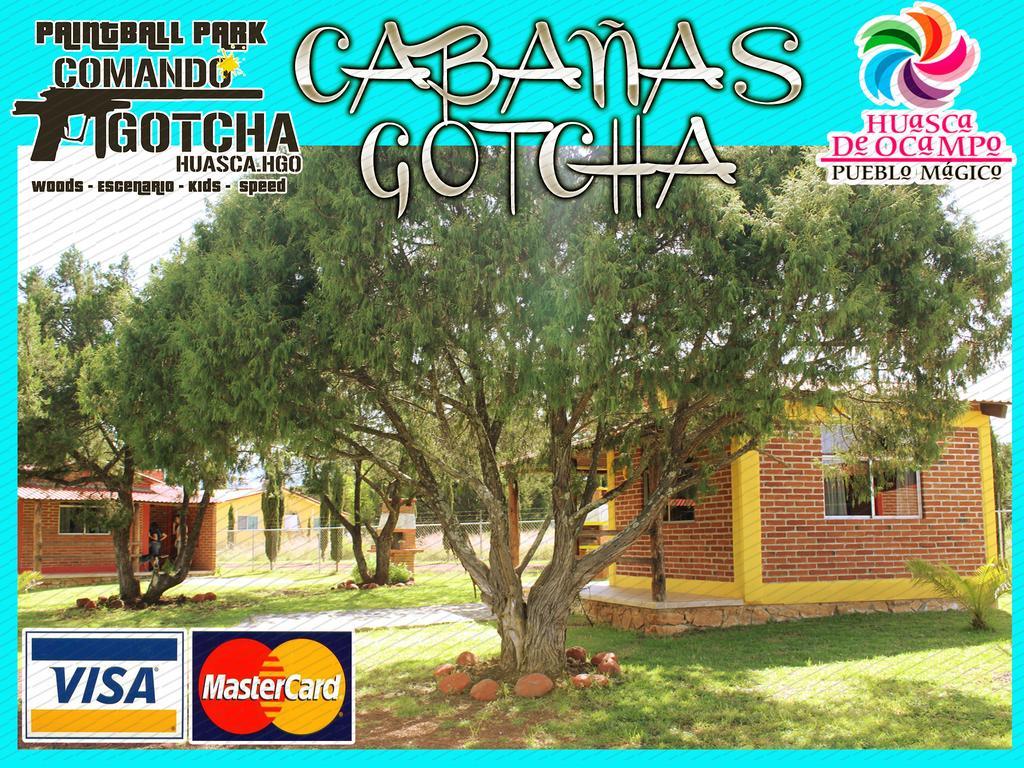 Отель Cabanas Gotcha Huasca Уаска-де-Окампо Экстерьер фото