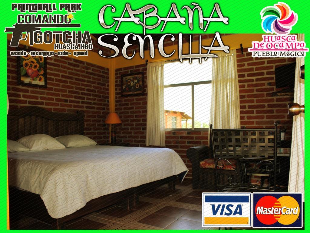 Отель Cabanas Gotcha Huasca Уаска-де-Окампо Экстерьер фото